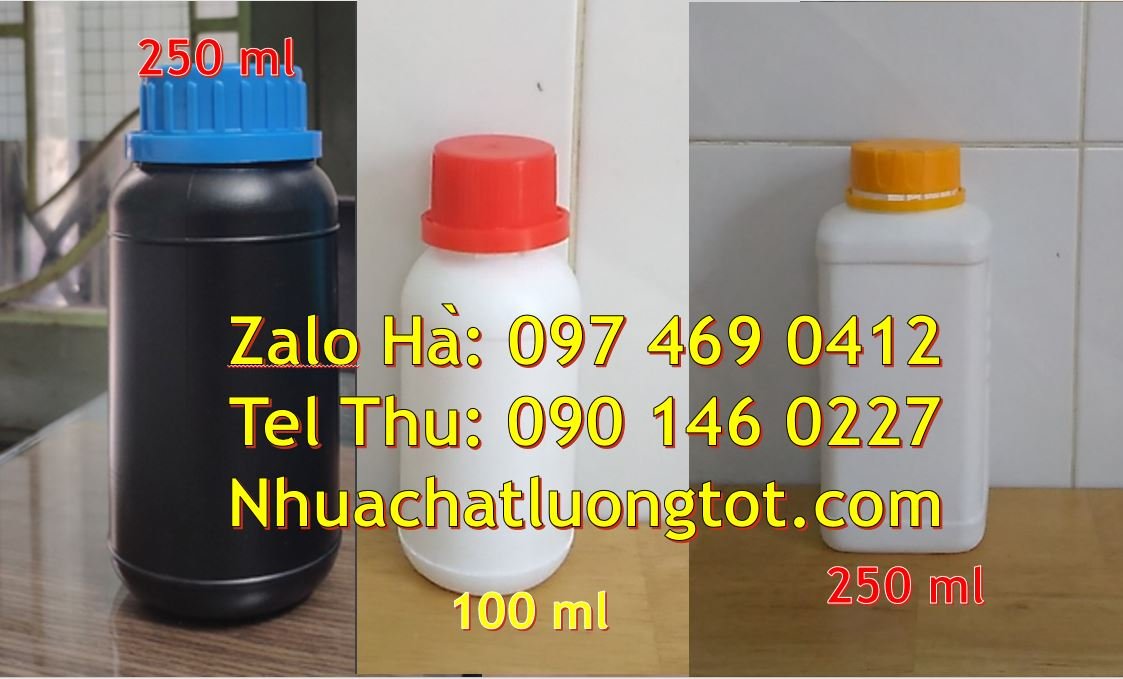 Bán chai nhựa 100ml có nắp thoát khí,chai nhựa 250ml đựng thuốc thực v