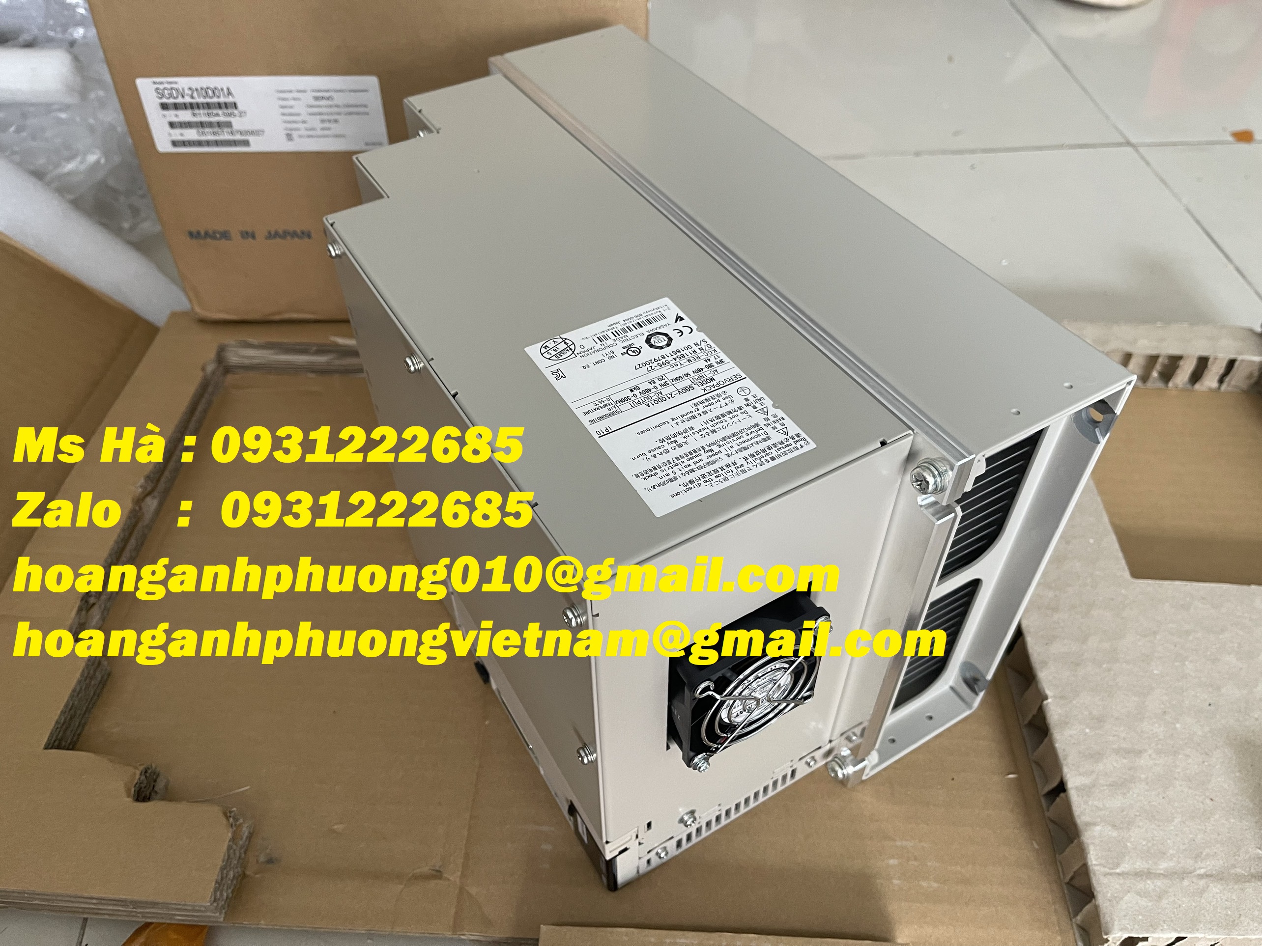 SGDV-210D01A yaskawa - bộ điều khiển chính hãng - giá tốt