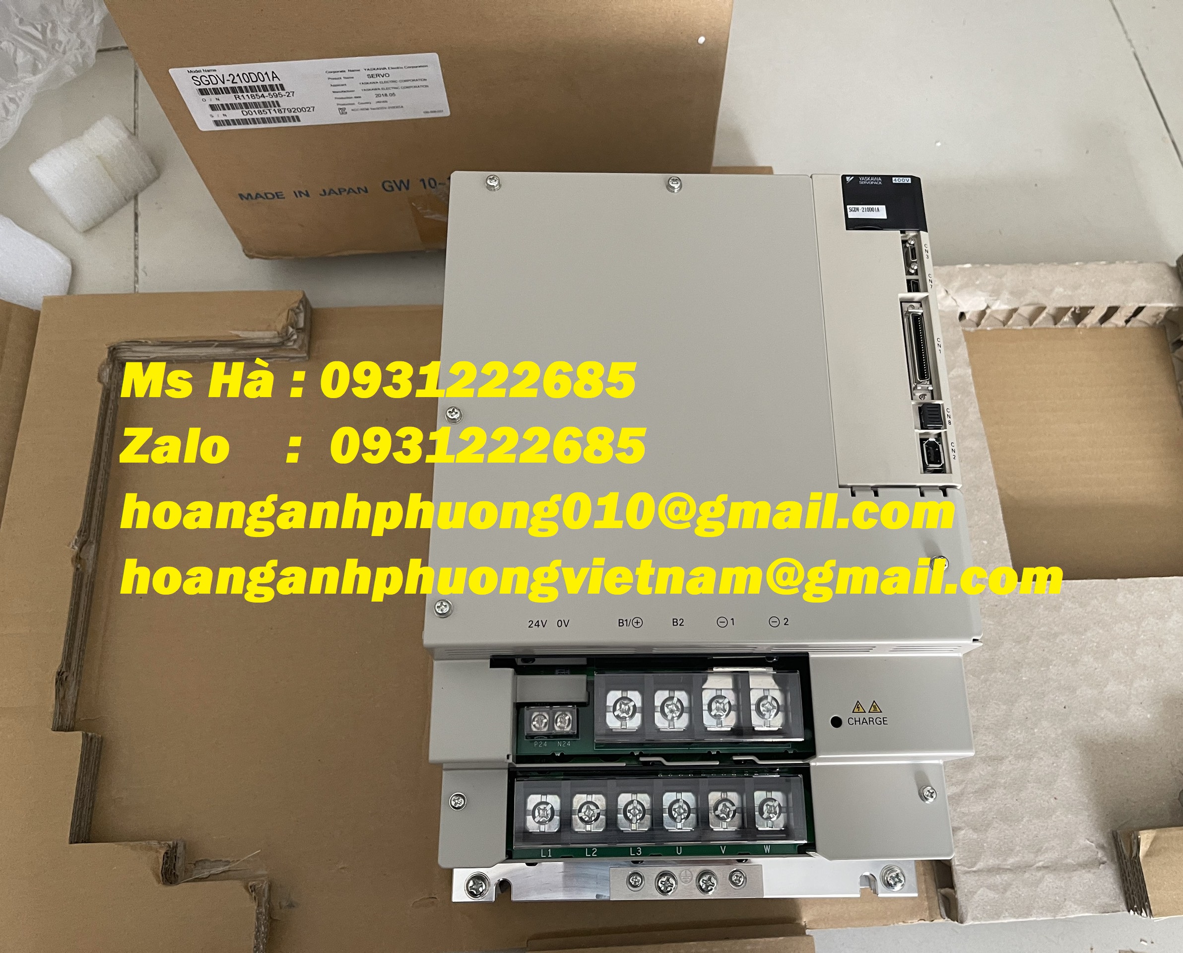 SGDV-210D01A yaskawa - bộ điều khiển chính hãng - giá tốt