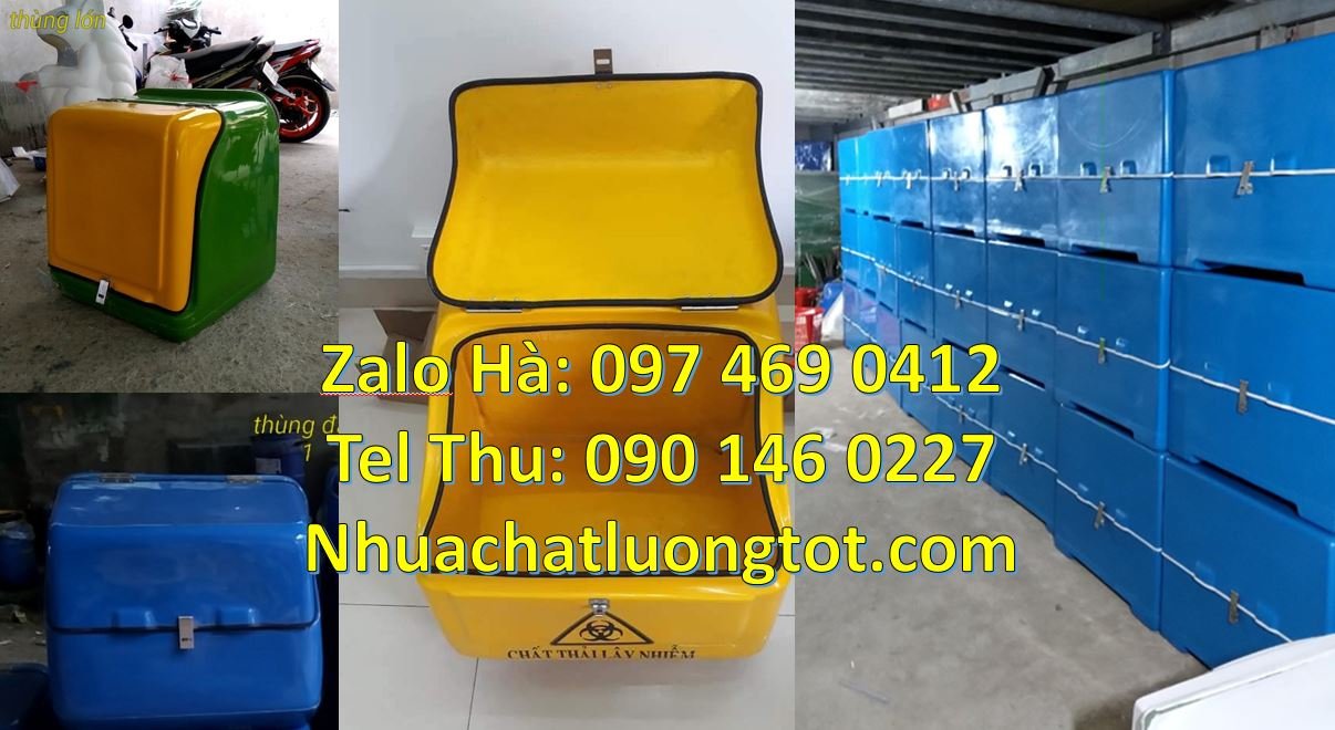 Bán thùng giao đồ ăn nhanh giá rẻ,thùng giao thư báo bưu phẩm chất luo