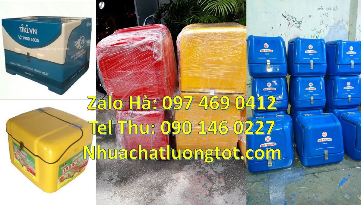 Bán thùng giao đồ ăn nhanh giá rẻ,thùng giao thư báo bưu phẩm chất luo