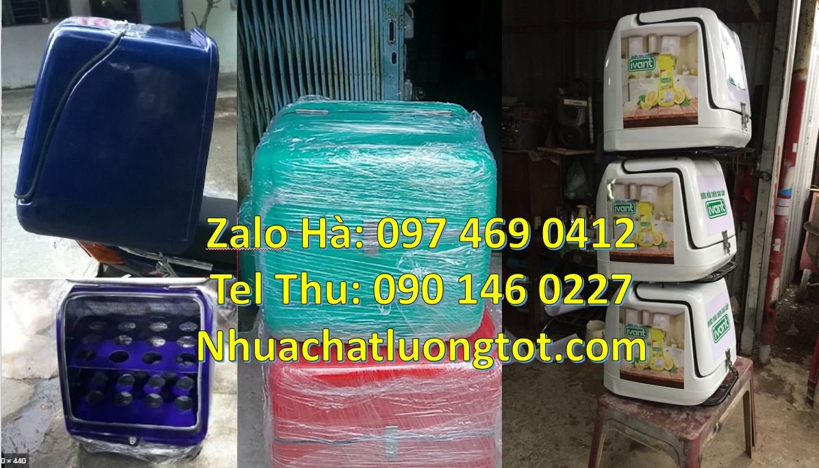 Bán thùng giao đồ ăn nhanh giá rẻ,thùng giao thư báo bưu phẩm chất luo