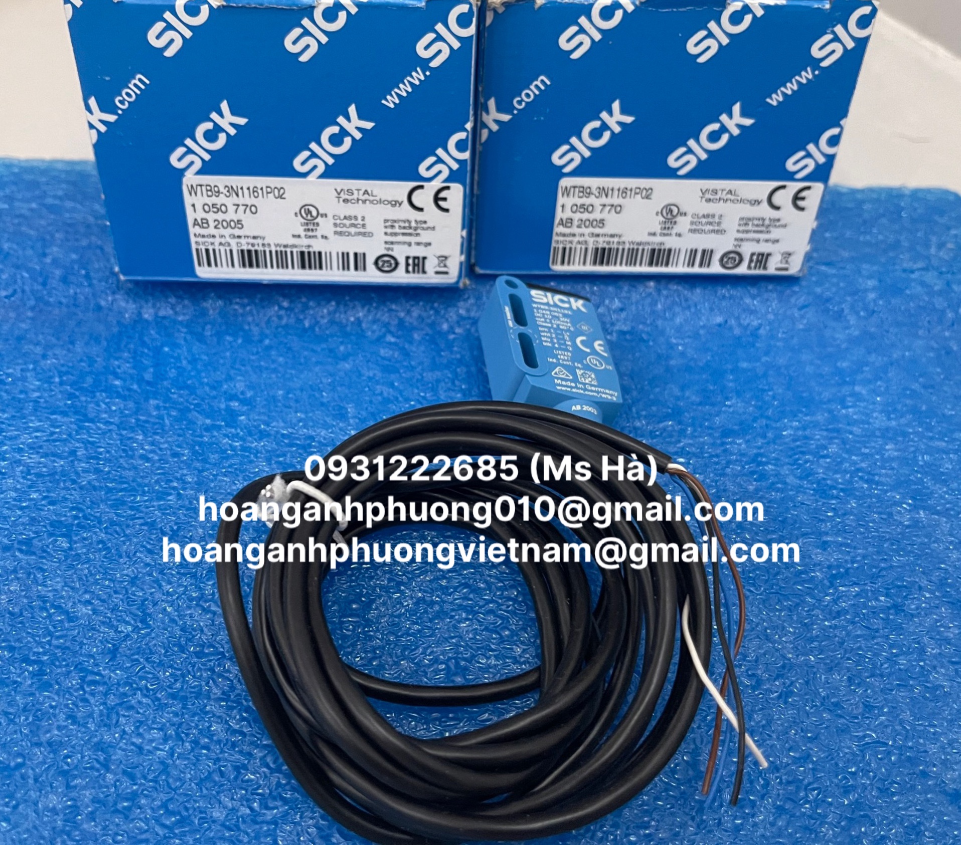 Cảm biến quang điện WTB9-3N1161P02 dòng Sick - giao nhanh