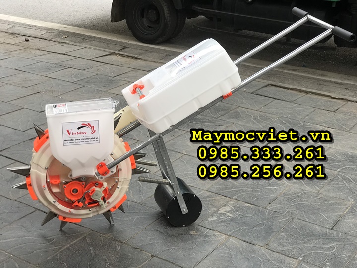 Máy gieo hạt 2 chức năng gieo hạt và bón phân bón Vinmax GH888