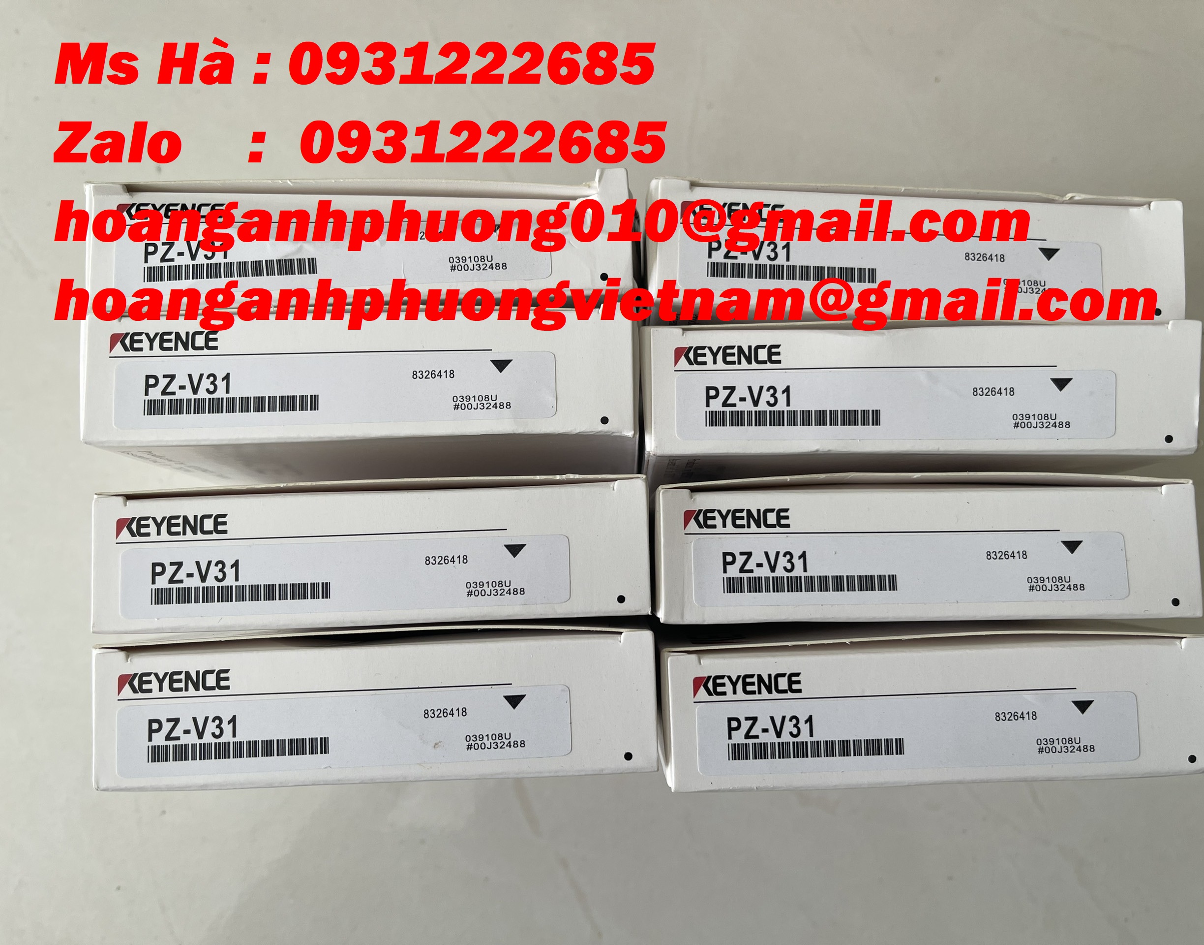 Keyence NPN PZ-V31  cảm biến dạng vuông  nhập chính hãng