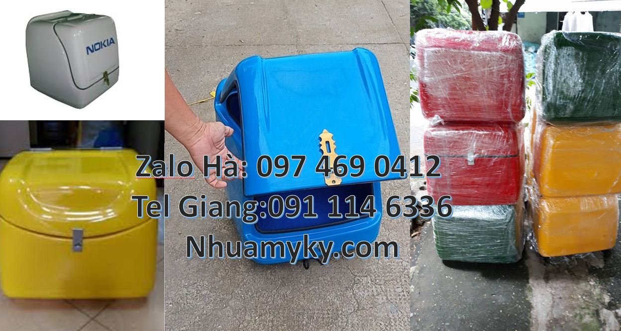 Bán thùng giao hàng đằng sau xe máy,thùng giao hàng thương mại điện tử