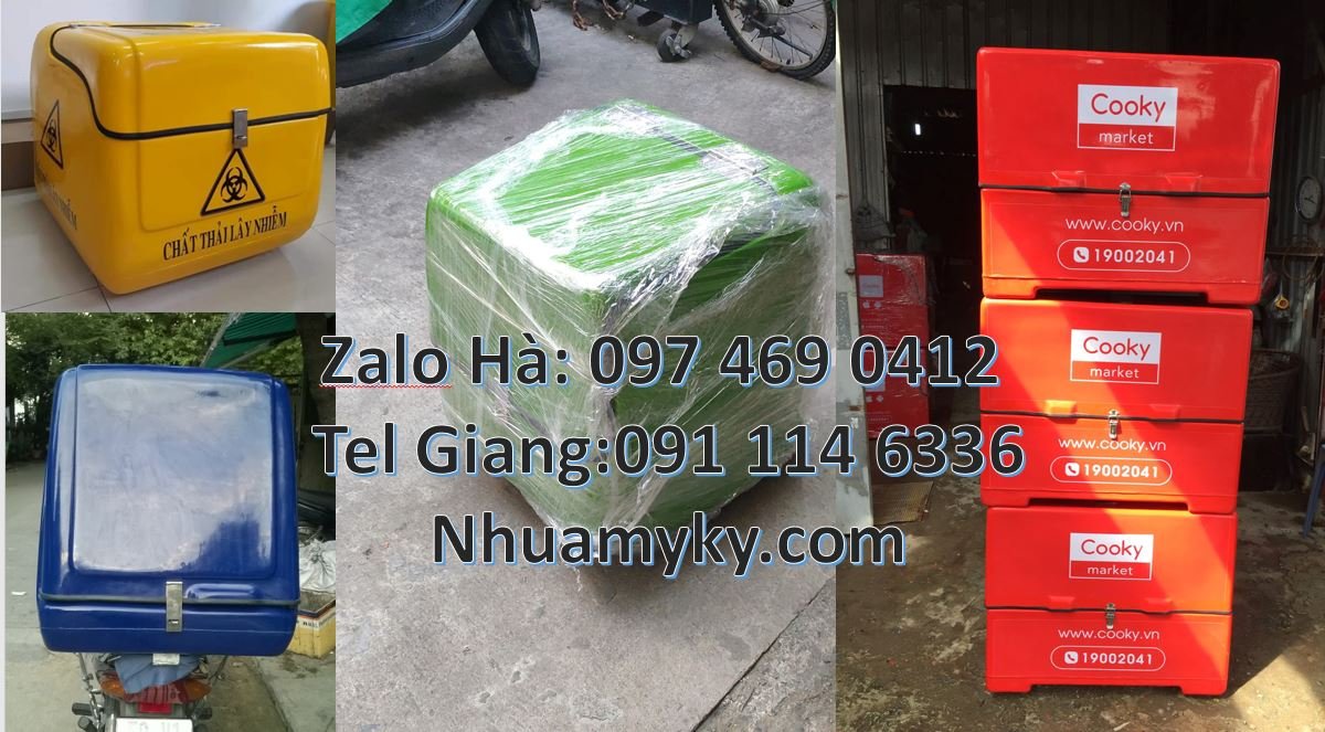 Bán thùng giao hàng đằng sau xe máy,thùng giao hàng thương mại điện tử