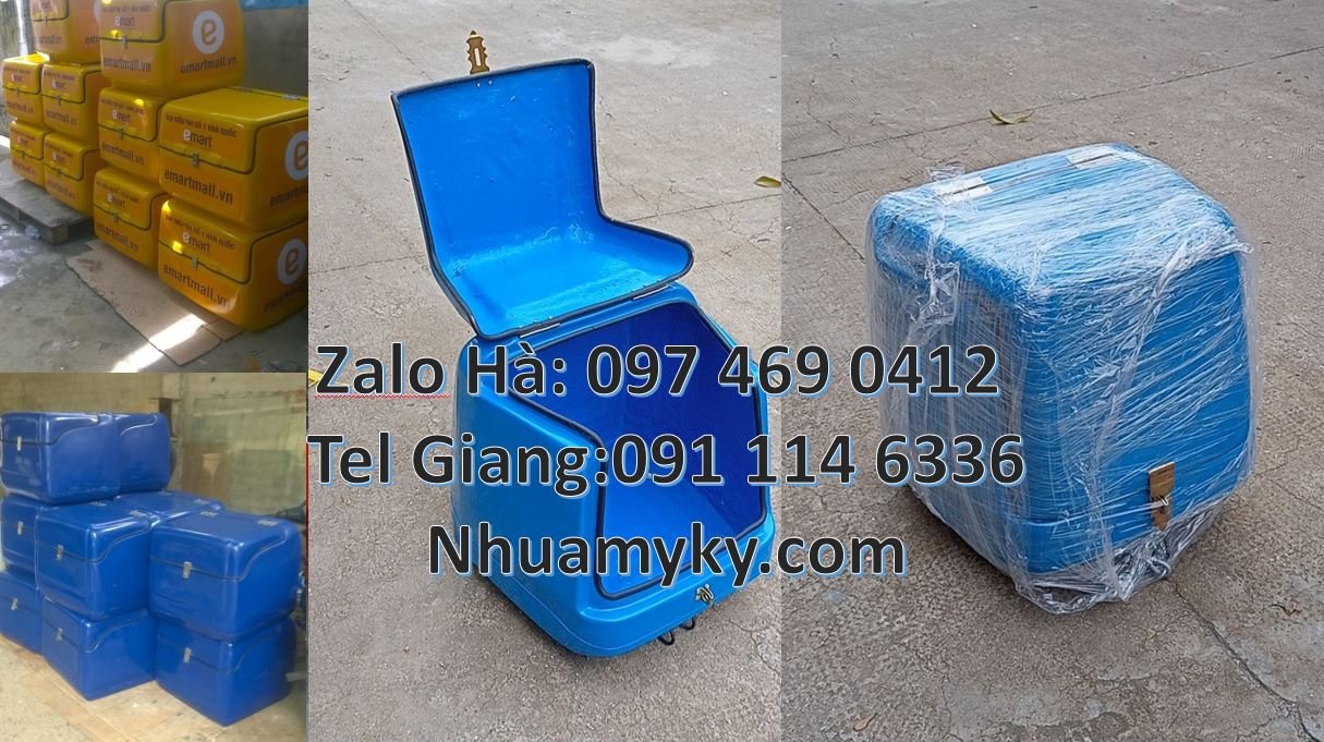 Bán thùng giao hàng đằng sau xe máy,thùng giao hàng thương mại điện tử