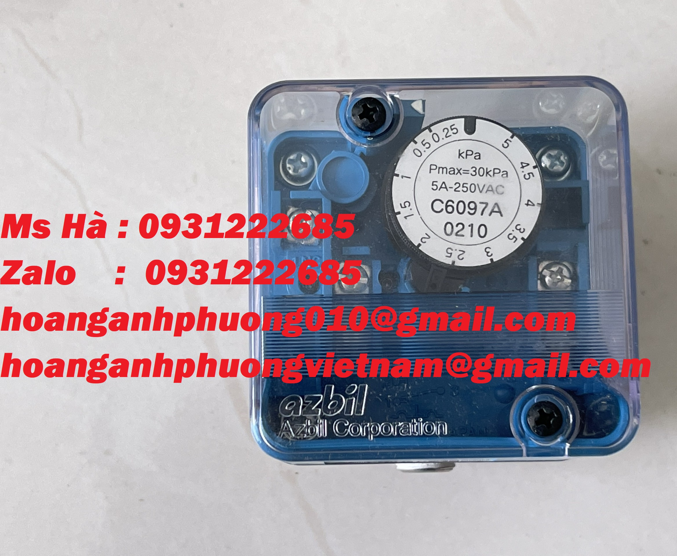 Azbil dòng công tắc cảm biến C6097A0210 - mới 100%