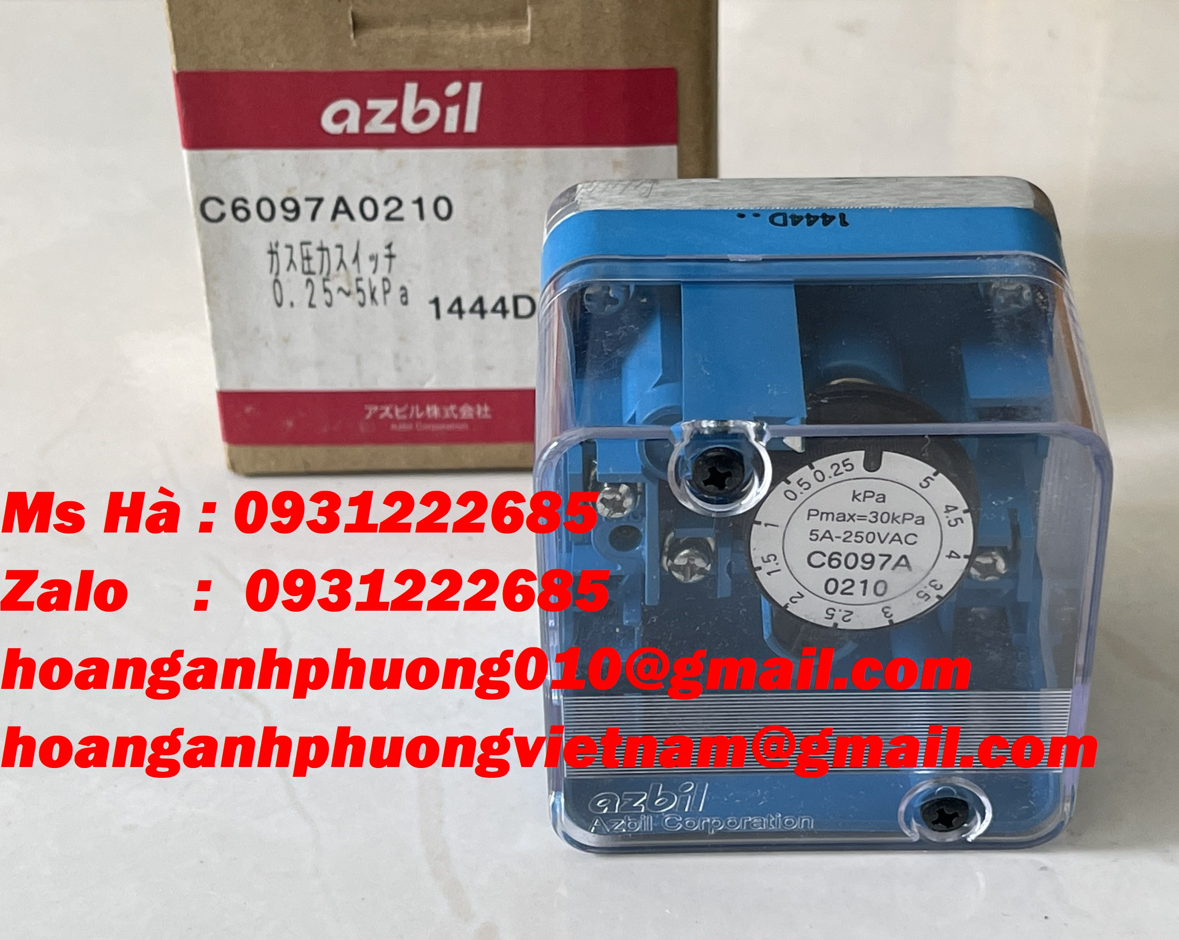Azbil dòng công tắc cảm biến C6097A0210 - mới 100%