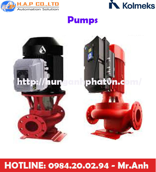 bơm ly tâm Kolmeks tại việt nam, bơm kolmeks