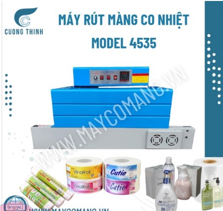 MÁy rút màng co BS4535 - Sẵn kho - Giao hàng toàn quốc