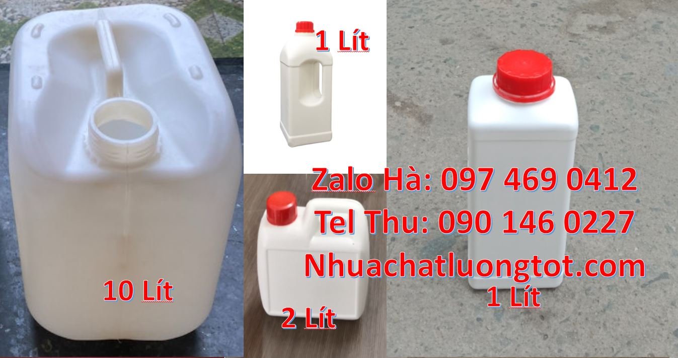 Bán can nhựa 5l có nắp thoát khí đựng nước mắm,can nhựa 2l đựng thực p