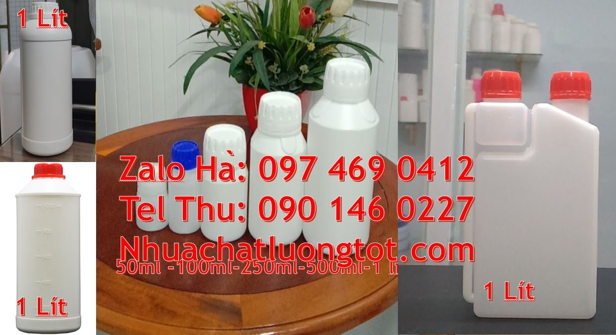 Bán chai nhựa 1l có nắp thoát khí đựng hóa phẩm,chai nhựa 0.5l đựng gi