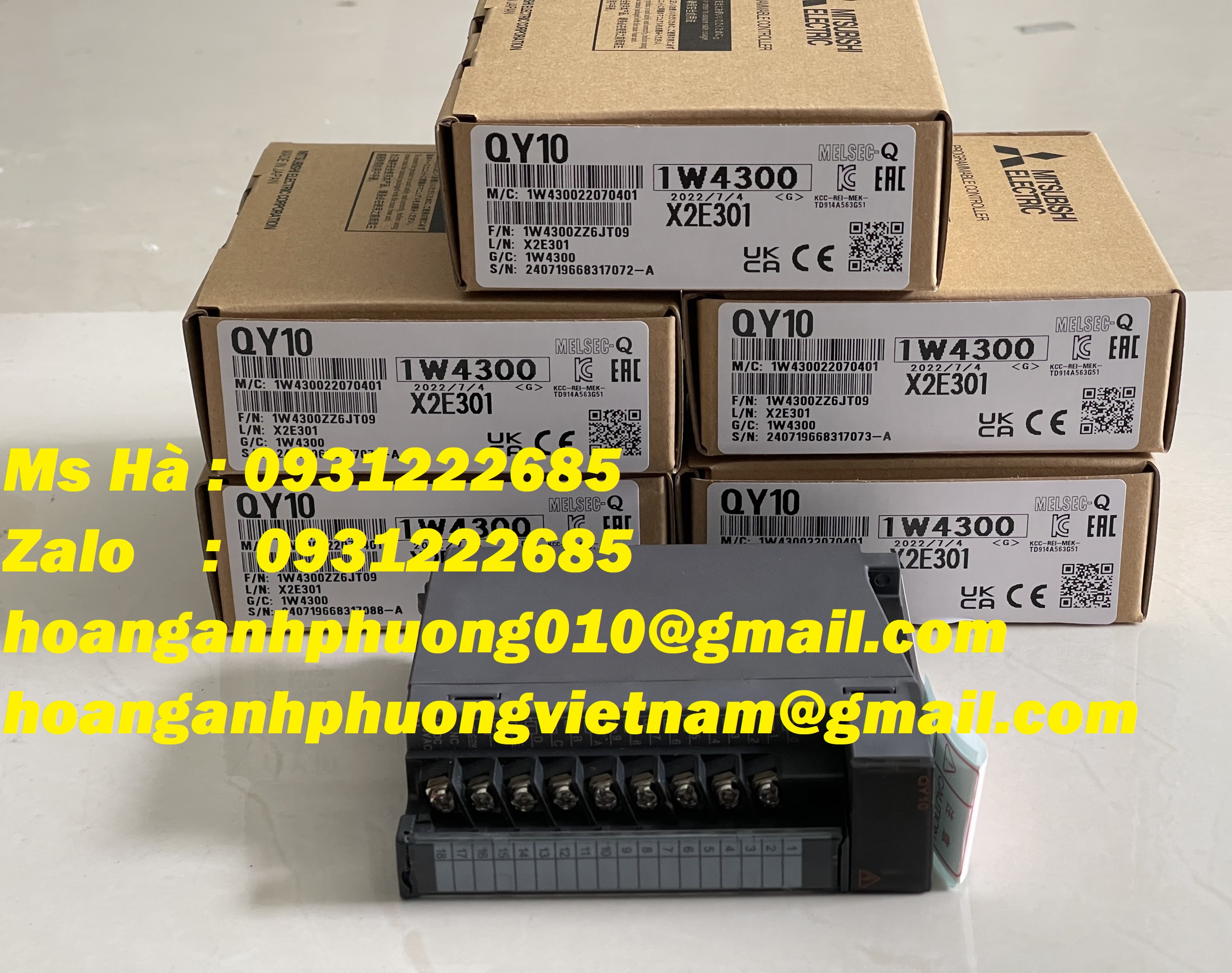 QY10  bộ mô đun melsec Q chính hãng  hãng Mitsubishi