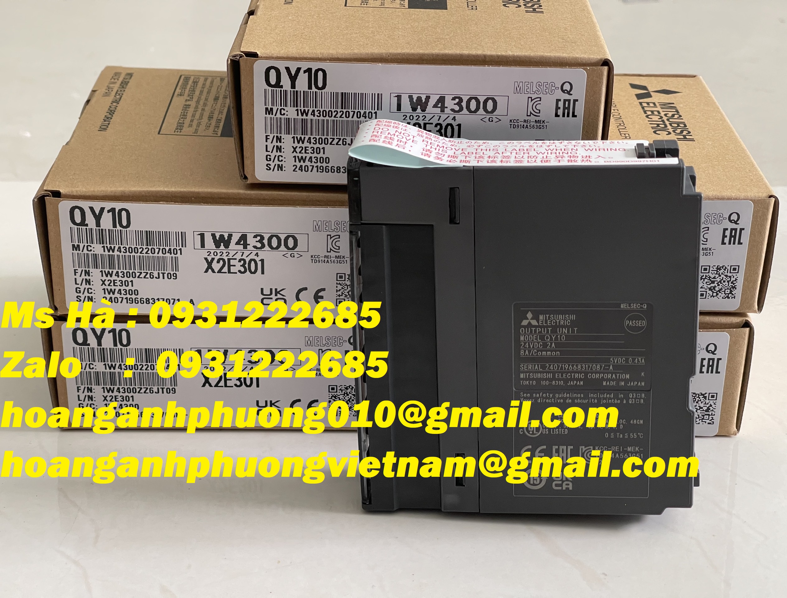 QY10  bộ mô đun melsec Q chính hãng  hãng Mitsubishi