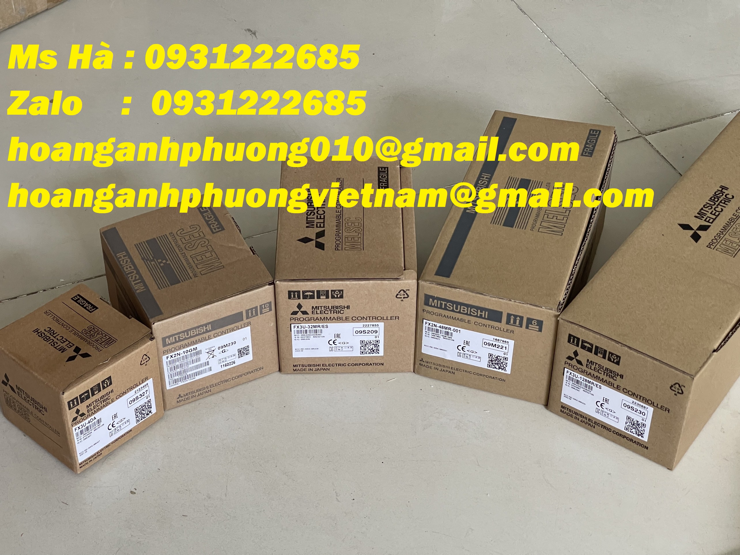 Dòng lập trình PLC mitsubishi giá tốt FX3U-128MR/ES mới 100%