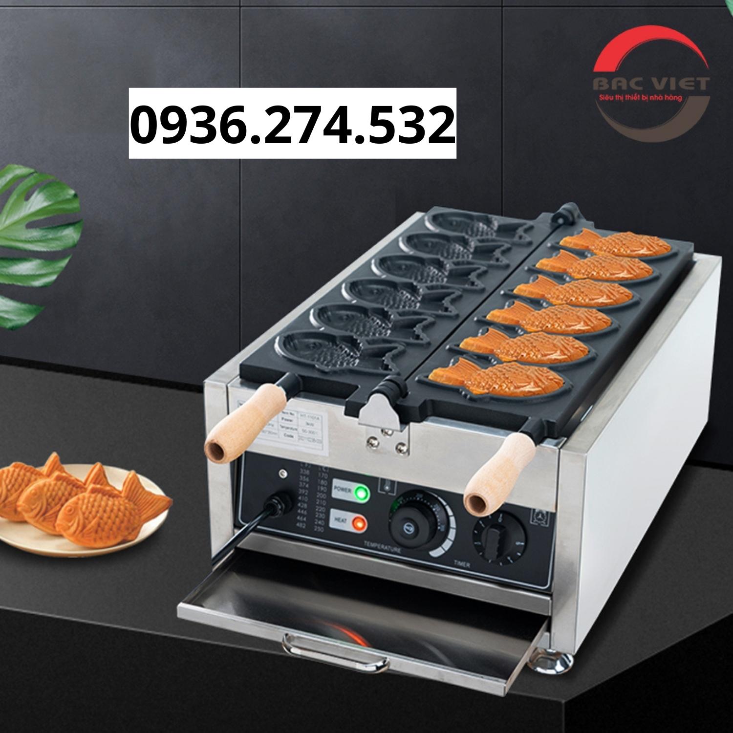 Máy làm bánh cá tay lật - hiện đại và dễ dàng hơn