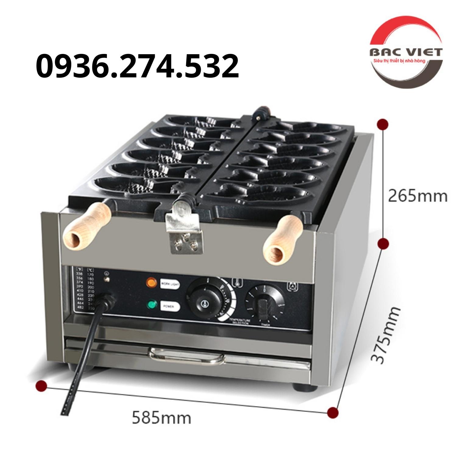 Máy làm bánh cá tay lật - hiện đại và dễ dàng hơn
