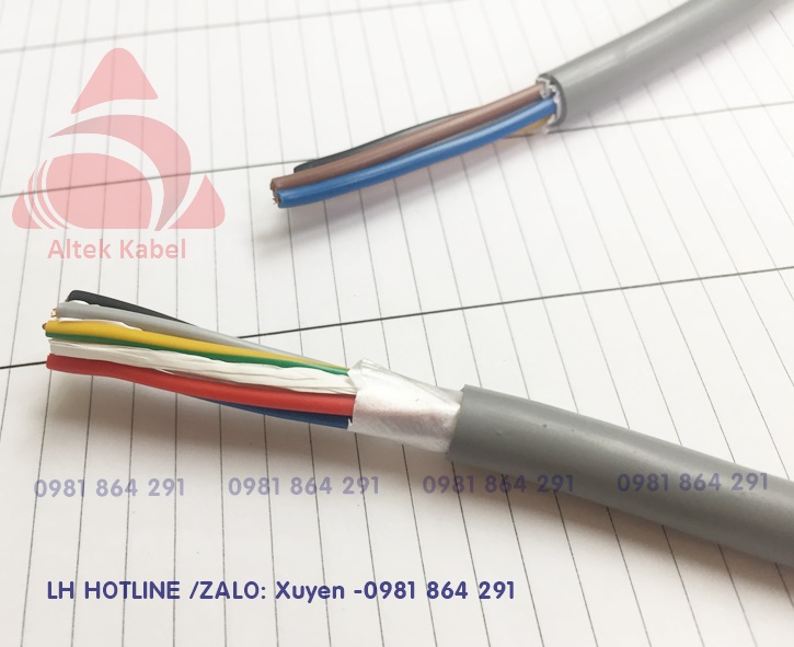 Dây cáp tín hiệu, cáp điều khiển chính hãng Altek Kabel 5C