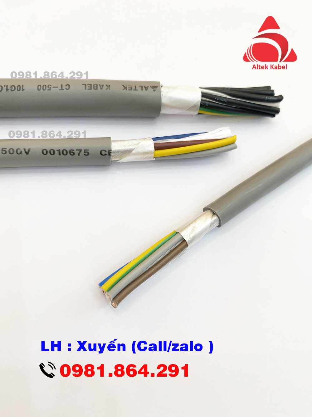 Dây cáp tín hiệu, cáp điều khiển chính hãng Altek Kabel 5C