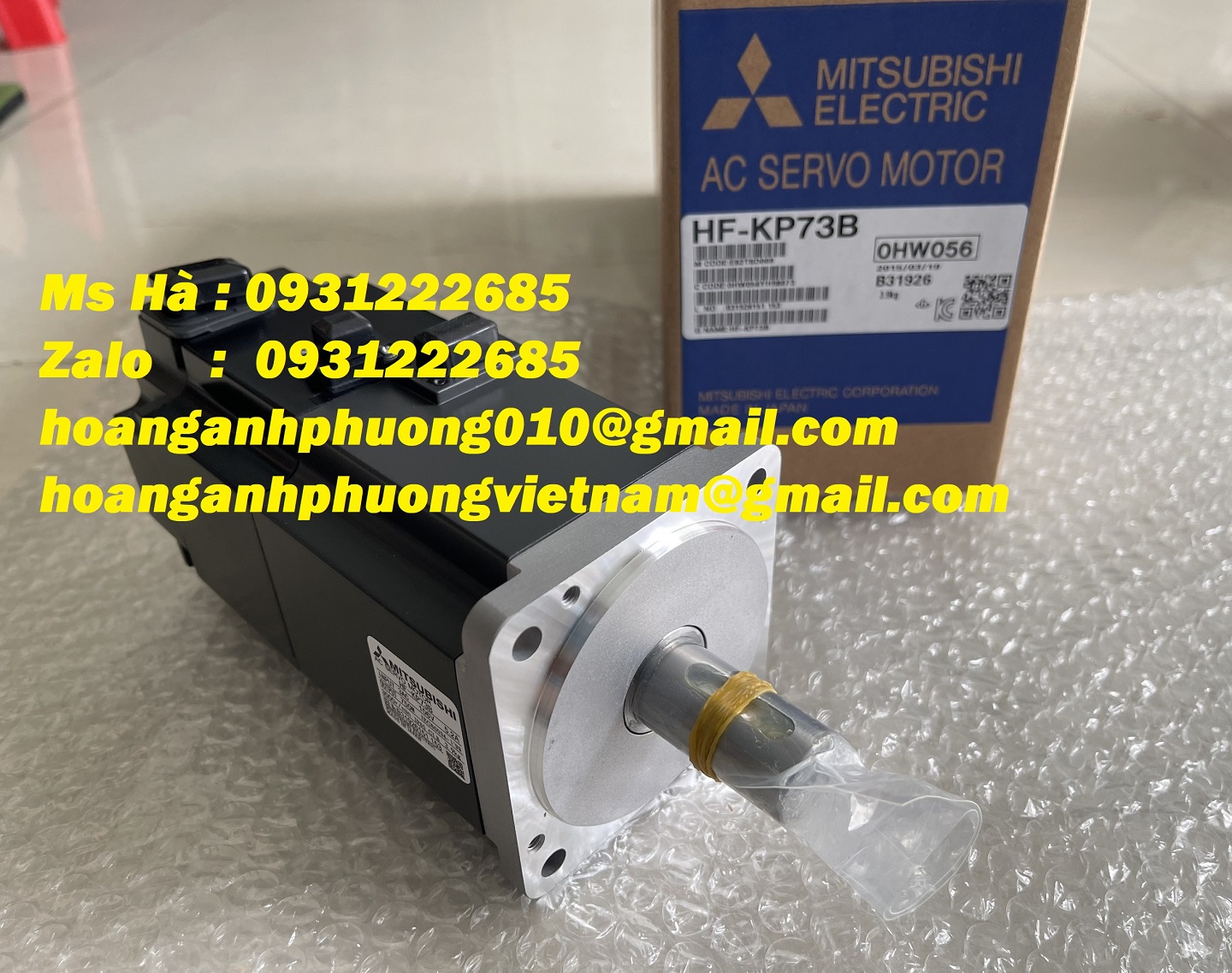 Động cơ có phanh tích hợp HF-KP73B mitsubishi - Toàn quốc