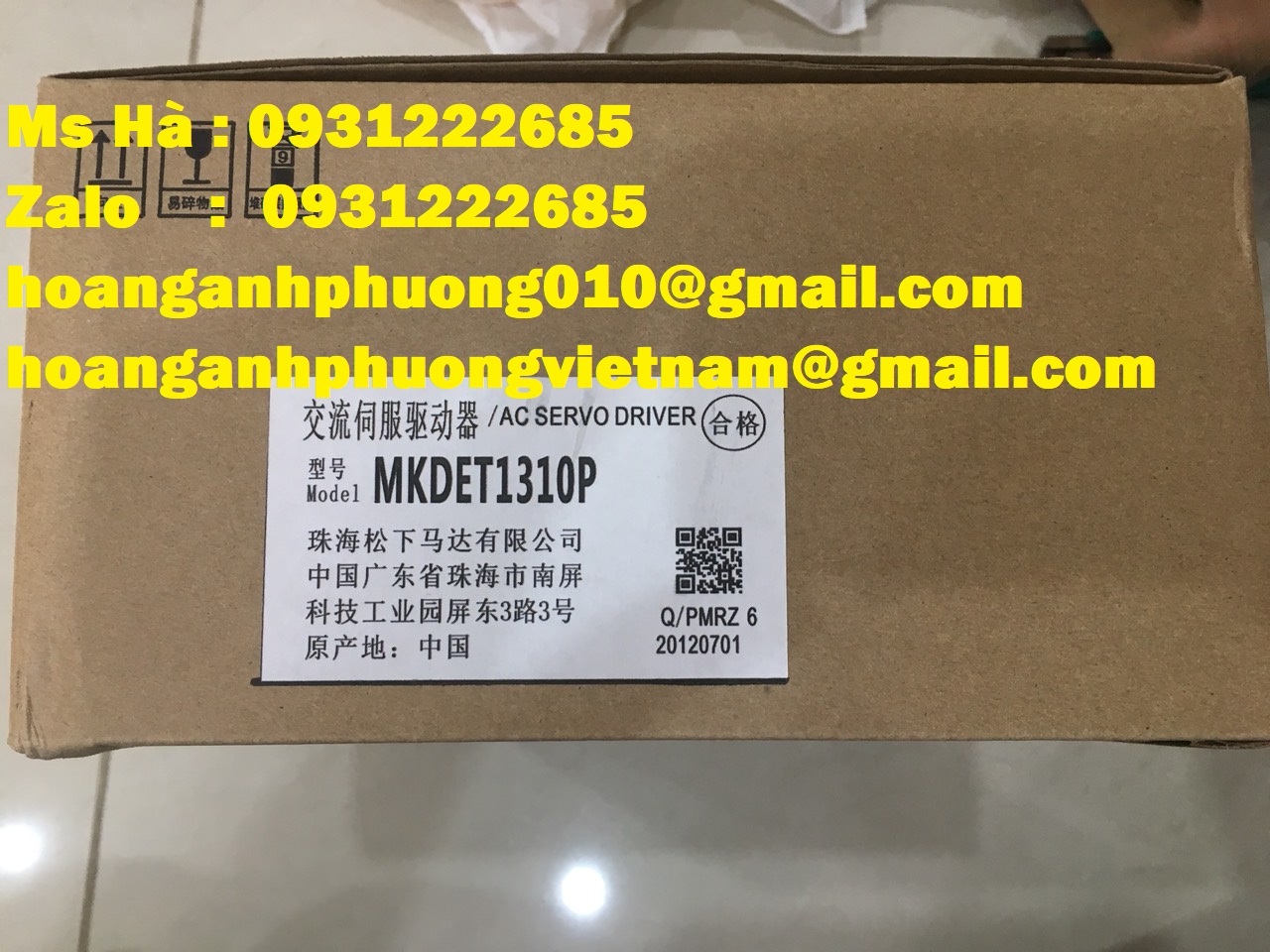 Driver nhập khẩu giá tốt dòng Panasonic MKDET1310P mới 100%