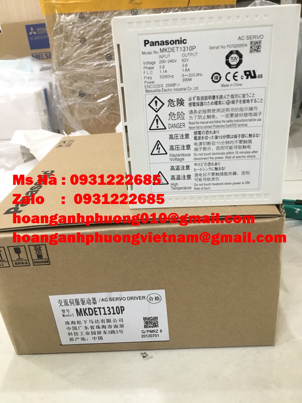 Driver nhập khẩu giá tốt dòng Panasonic MKDET1310P mới 100%