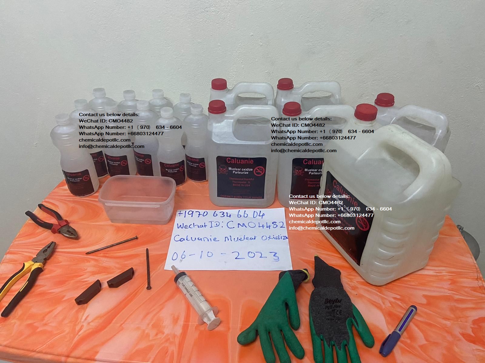 hóa chất oxy hóa caluanie muelear Cổ Phiếu Mới Cluanie Mueller Oxy Hóa