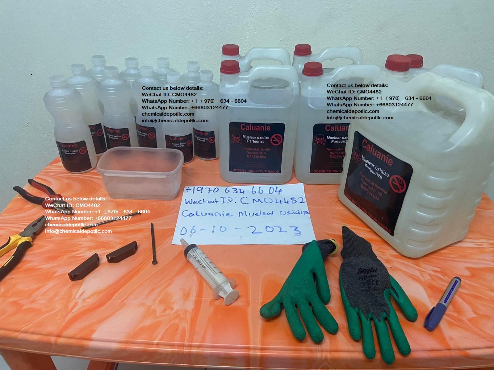 hóa chất oxy hóa caluanie muelear Cổ Phiếu Mới Cluanie Mueller Oxy Hóa