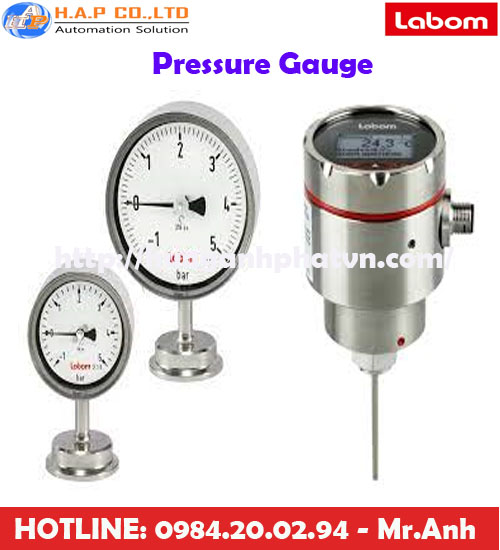 đồng hồ đo áp suất LABOM tại việt nam, labom việt nam