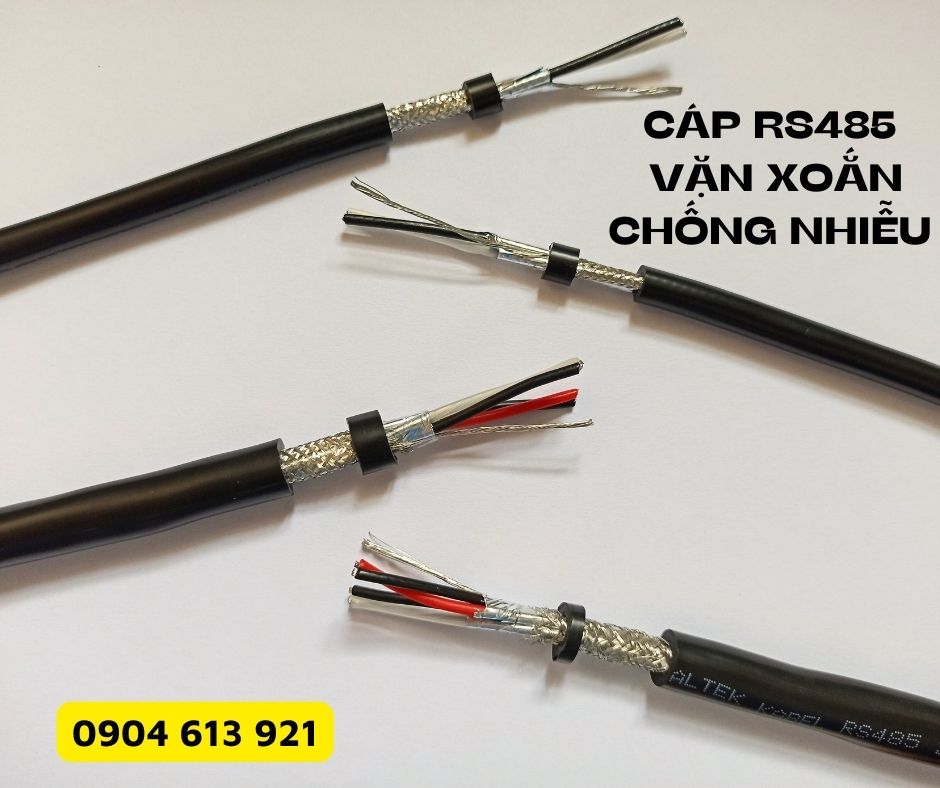 Cáp tín hiệu RS485 chống nhiễu 1 pair 18