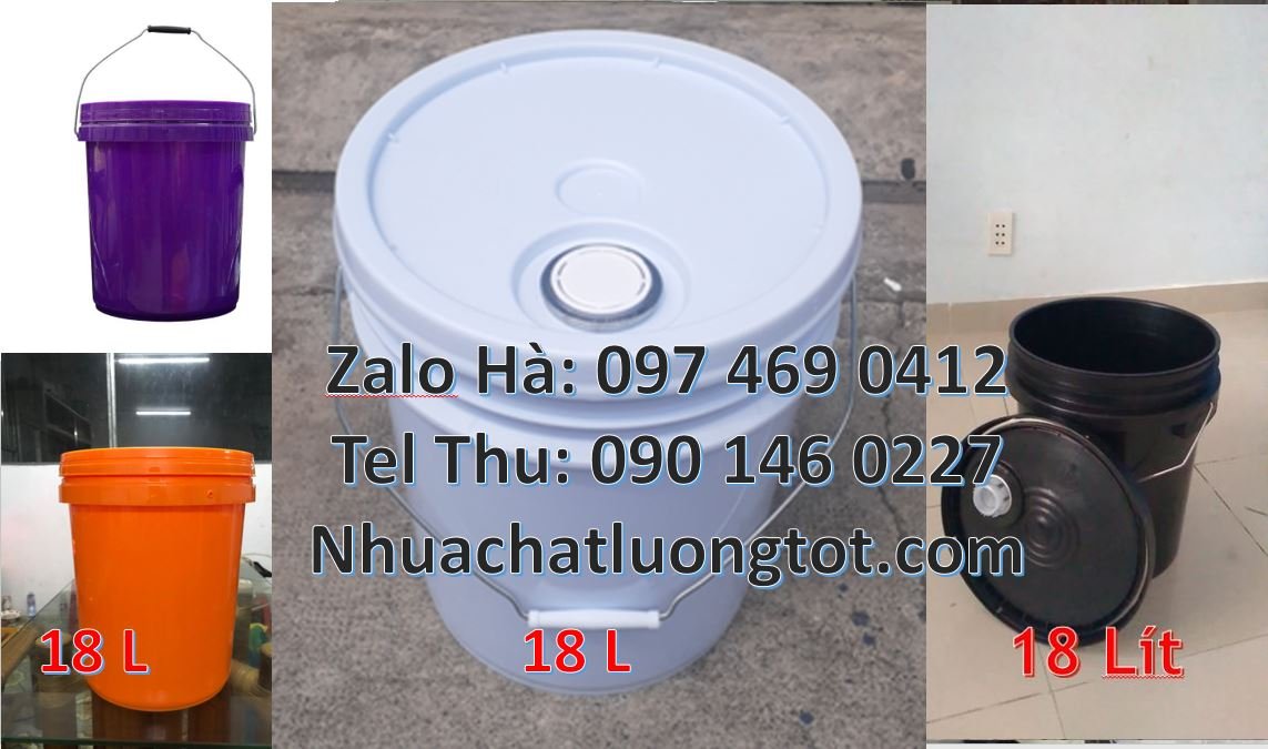 Bán thùng đựng sơn 25l có nắp chiết rót quai sắt,vỏ thùng sơn 18l rẻ