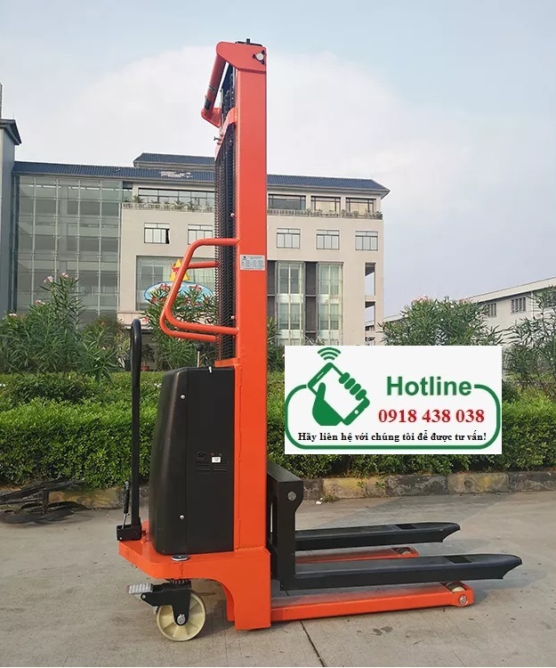 Xe nâng bán tự động 1-2 tấn, nâng cao từ 1.6-3m giá rẻ