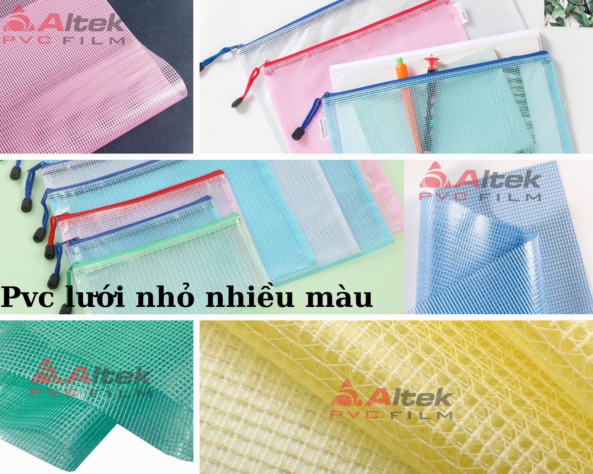 Màng Nhựa PVC Kẹp Lưới Nhỏ (Nhiều Màu) LIÊN HỆ EM ĐỂ NHẬN ĐƯỢC GIÁ TỐT