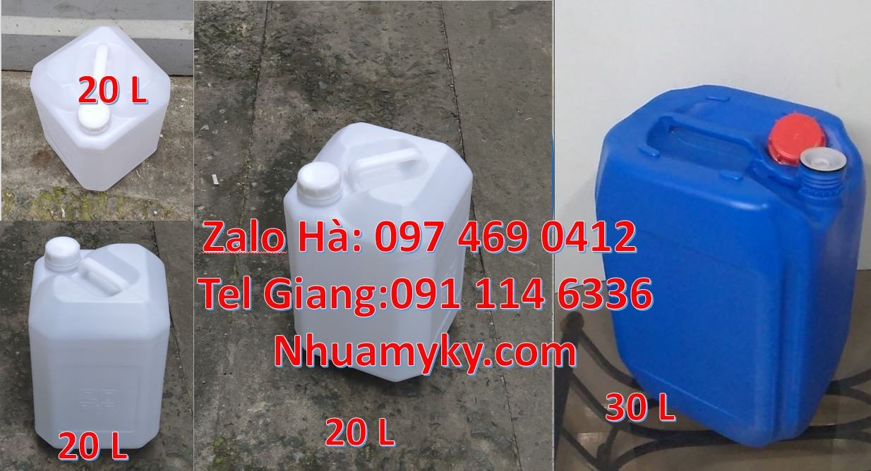 Bán can nhựa 25l có nắp thoát khí đựng chất lỏng,can nhựa 30l đựng xăn