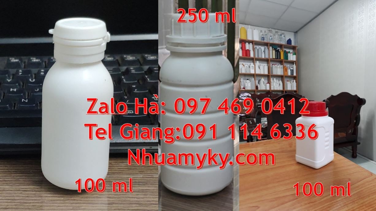 Bán chai nhựa 50ml có nắp thoát khí,chai nhựa 30ml dùng cho thuốc tây