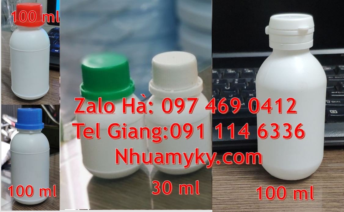 Bán chai nhựa 50ml có nắp thoát khí,chai nhựa 30ml dùng cho thuốc tây