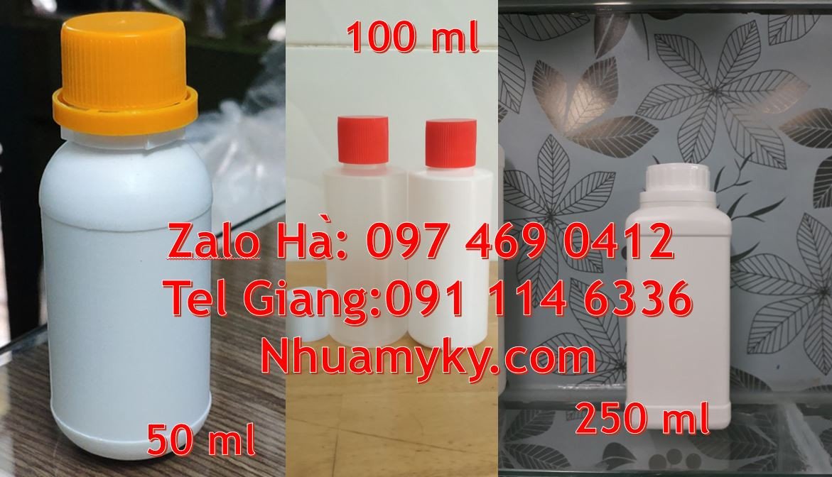 Bán chai nhựa 50ml có nắp thoát khí,chai nhựa 30ml dùng cho thuốc tây