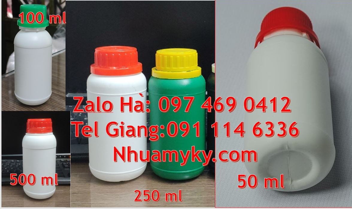 Bán chai nhựa 50ml có nắp thoát khí,chai nhựa 30ml dùng cho thuốc tây