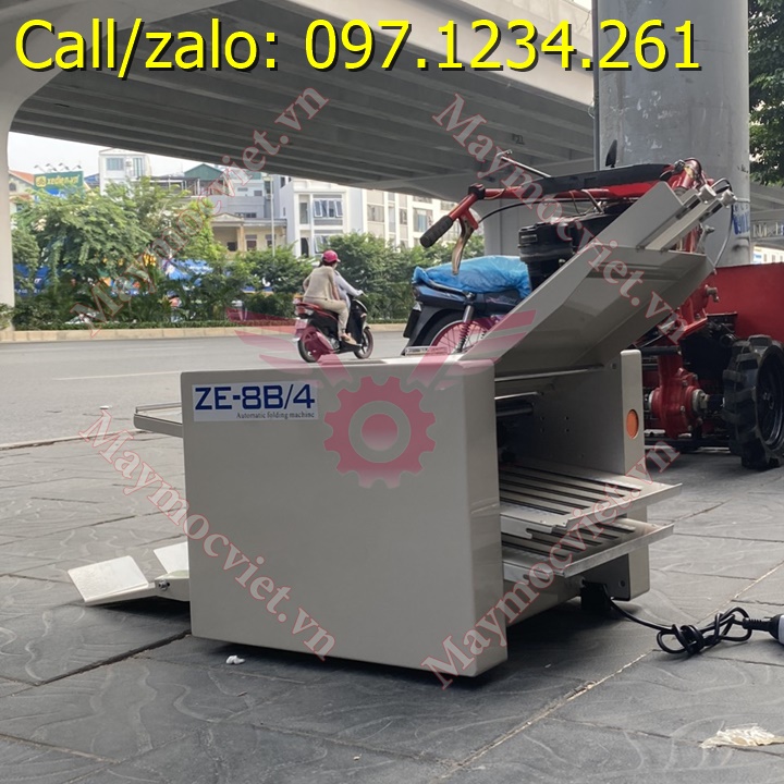 Máy gấp đơn thuốc dùng điện Ze-8B/4