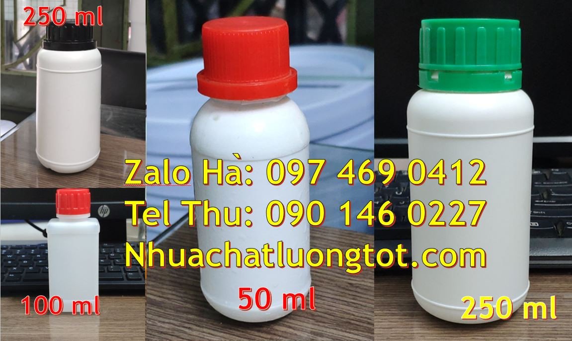 Bán chai nhựa 50ml có nắp thoát khí,chai nhựa 30ml đựng thuốc bảo vệ t