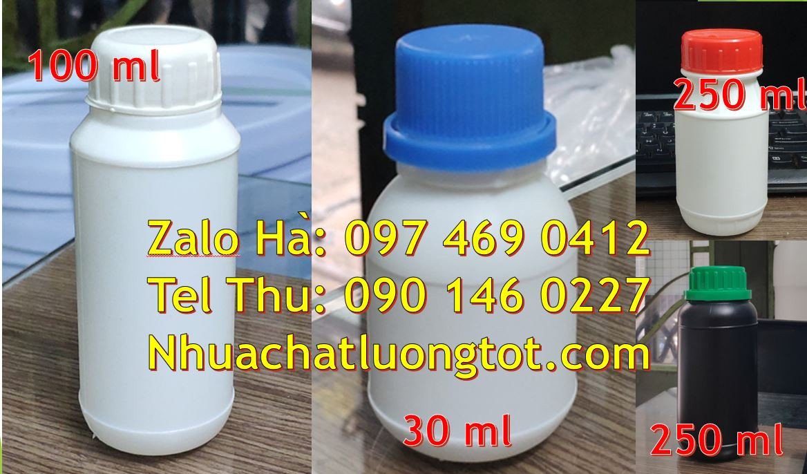 Bán chai nhựa 50ml có nắp thoát khí,chai nhựa 30ml đựng thuốc bảo vệ t