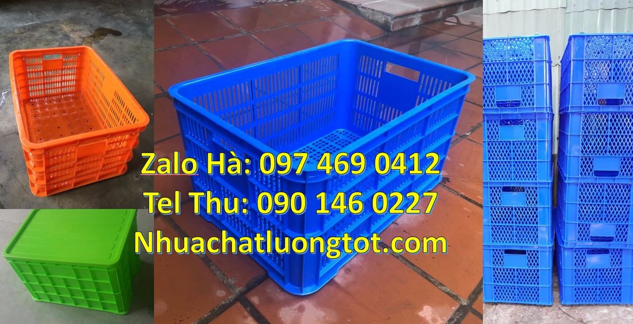 Bán sóng nhựa hở công nghiệp giá rẻ, sóng nhựa 5 bánh xe chất lượng ca