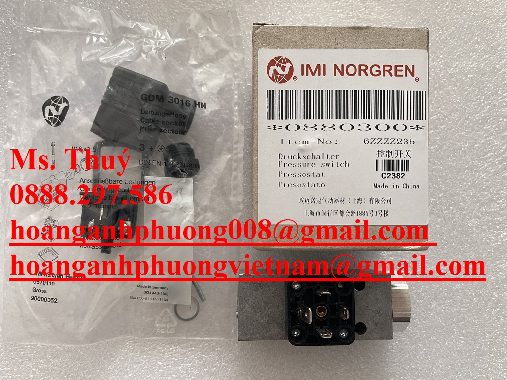 Norgren 0880300 - Công tắc áp suất giá tốt - New 100%