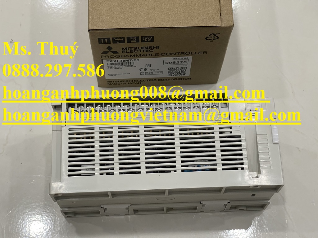 Mitsubishi FX3U-48MT/ES - Bộ lập trình PLC - Nhập khẩu Japan