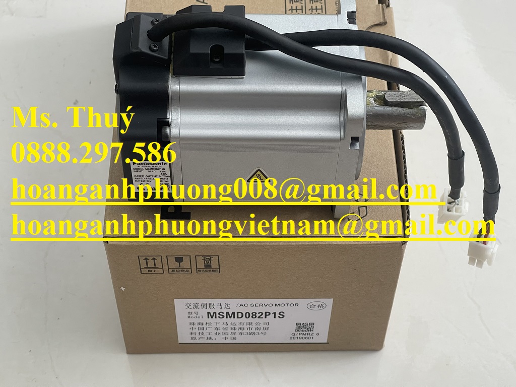 Panasonic nhập khẩu - MSMD082P1S - Động cơ giá tốt toàn quốc