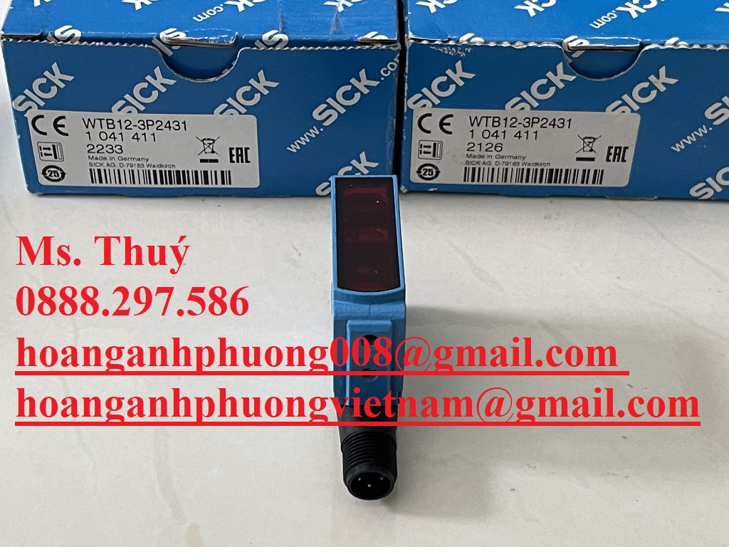 Cảm biến quang Sick WTB12-3P2431 - Mới 100% - Toàn quốc