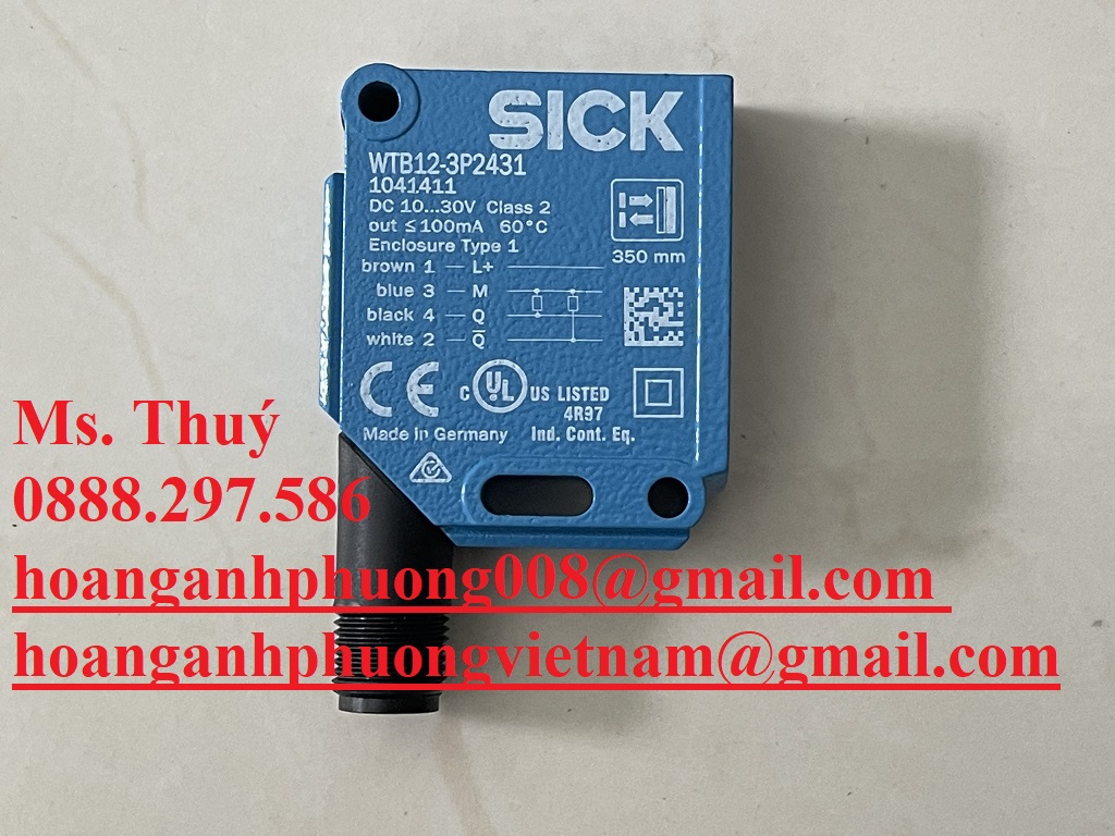 Cảm biến quang Sick WTB12-3P2431 - Mới 100% - Toàn quốc