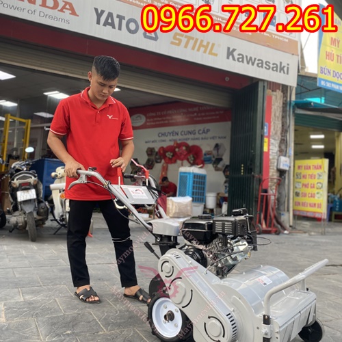 Máy cắt cỏ trục băm hàm cắt 42 công suất 7HP giá rẻ